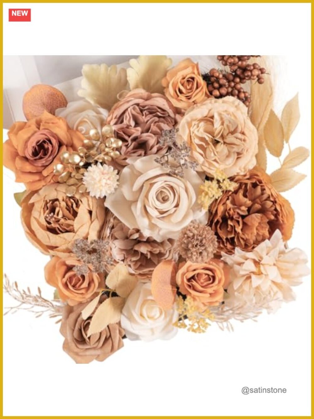 Artificial Flower Box Set Silk Foam Roses DIY Wedding Decor